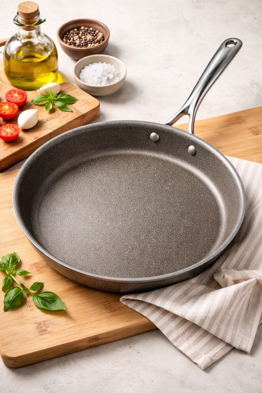 HENCKELS 10” Aluminum Frying Pan Skillet Induction Ready Made in Italy